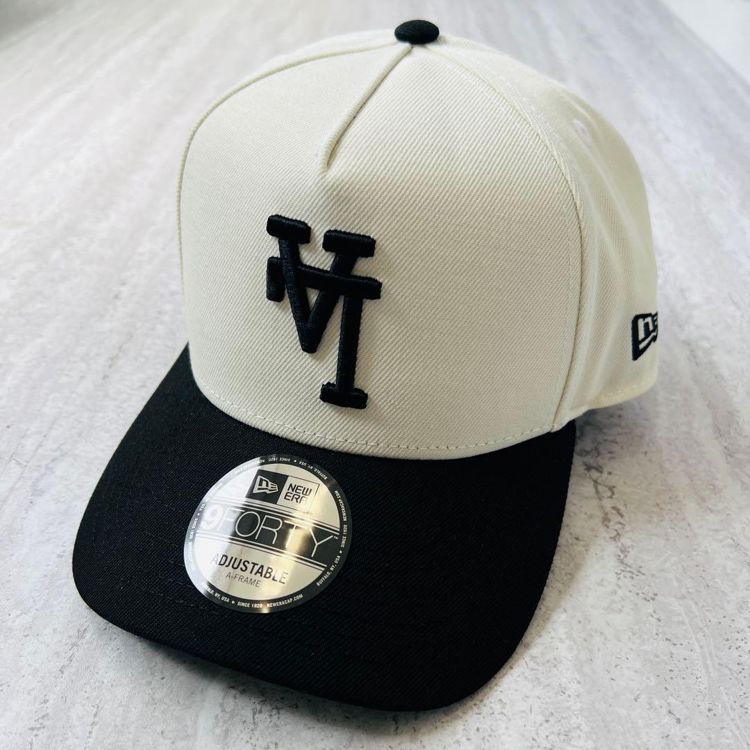 海外限定 LA ニューエラ ドジャース 逆ロゴ