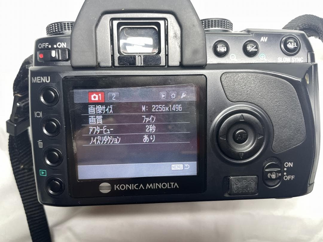 中古品 KONICA MINOLTA DIGITAL DG-5D デジタル一眼