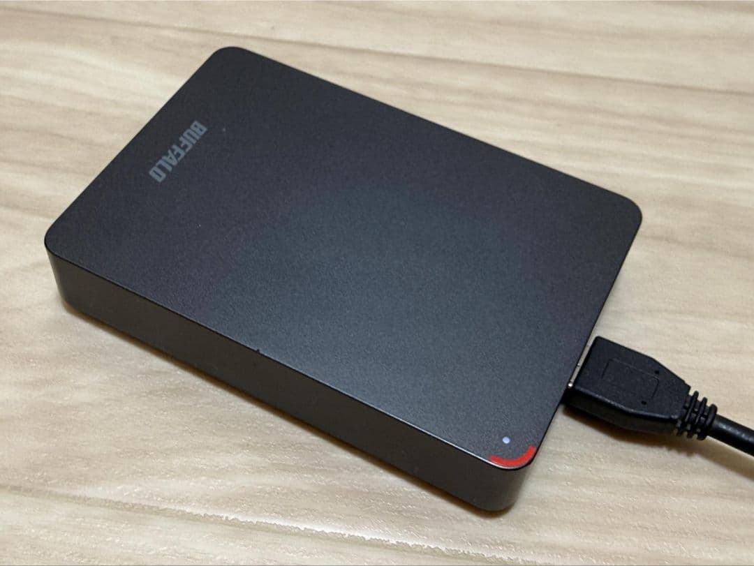 BUFFALO ポータブル外付けハードディスク HD-PSFU3 3TB