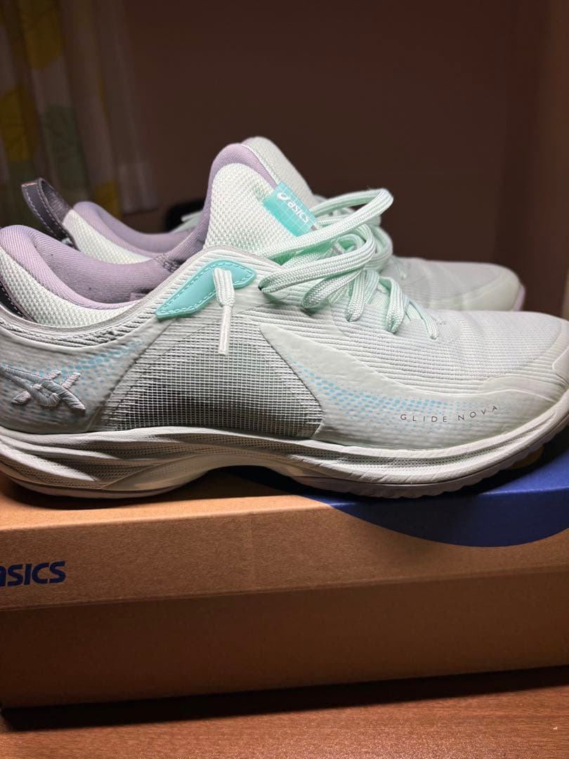 美品！27cm ミントグリーン ASICS GUIDE NOVA ff4