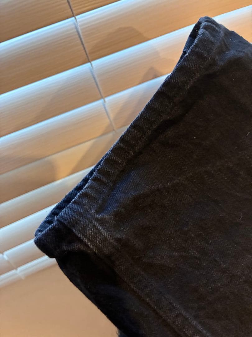 値下げ交渉受け入れ中！ベルテッドデニムCOMOLI B01-03001 サイズ2