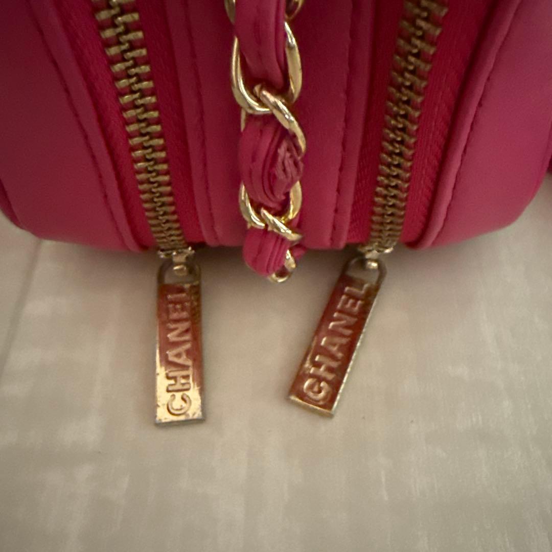 CCマーク　ピンクバック　ショルダー　ボディクロス