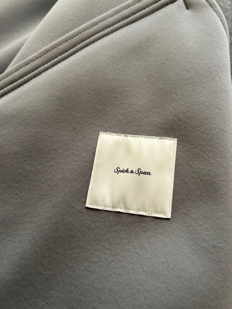 スピックアンドスパン⭐︎メルトン M-65 フィールドコート グレー サイズ36