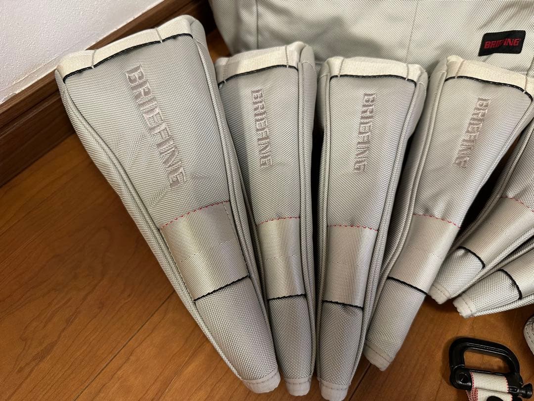 値下！ブリーフィング カートバッグ プロシリーズ＋ヘッドカバー6個＋距離計ケース