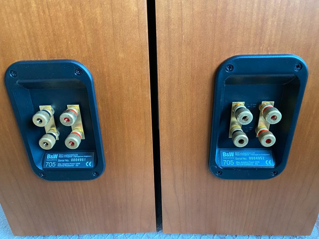 B&W Bowers & Wilkins 705 スピーカー ペア