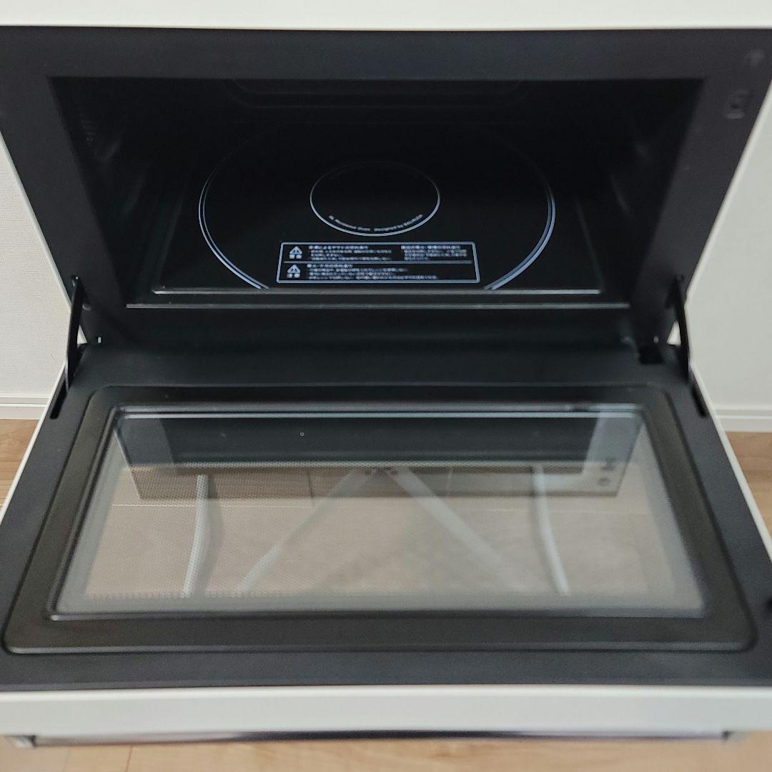 【綺麗:訳あり】バルミューダ BALMUDA電子レンジオーブン K04AWH