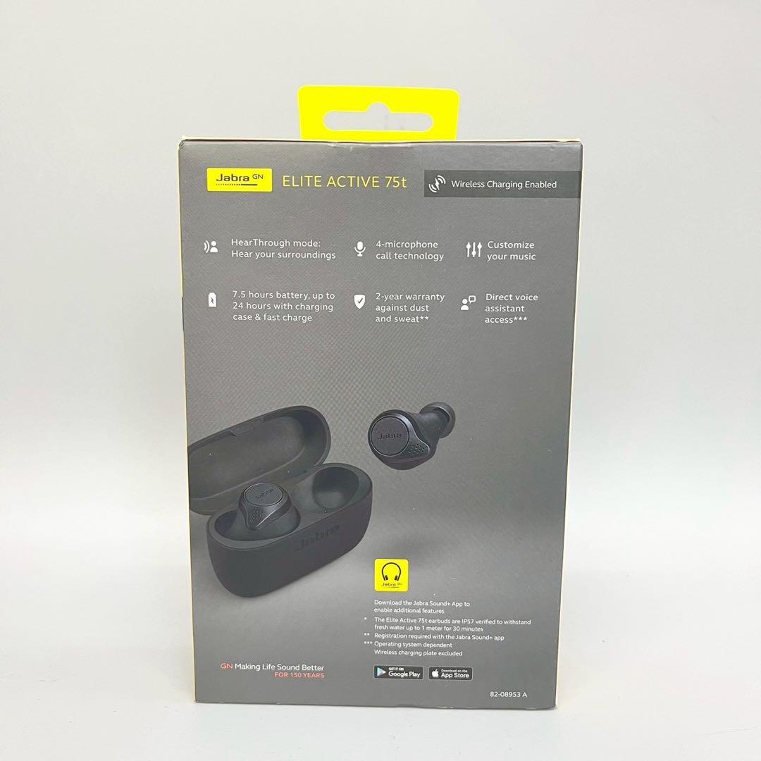 【新品未開封】Jabraワイヤレスイヤホン Elite Active 75t
