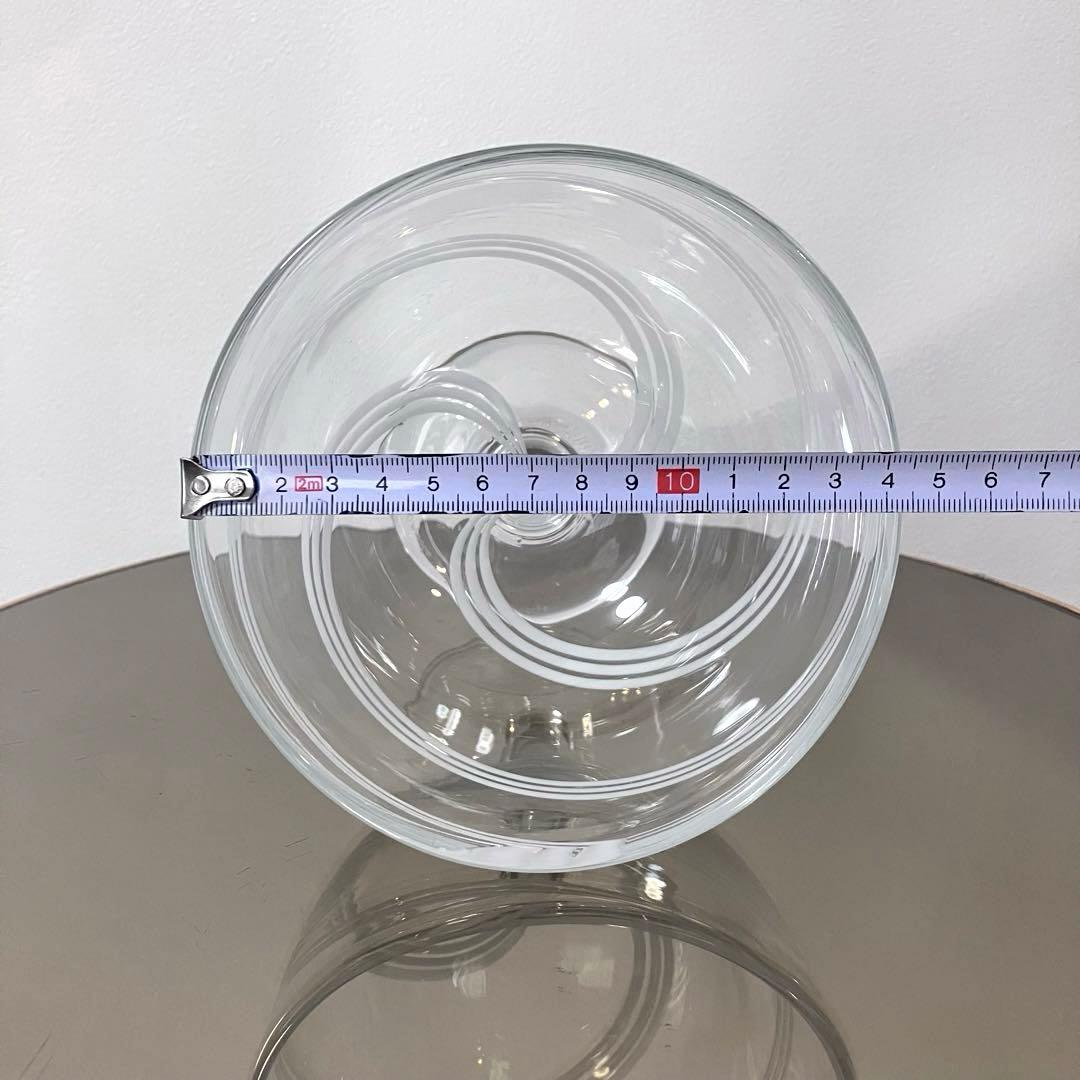 Nuutajarvi ヌータヤルヴィ ガラスボウル アートピース