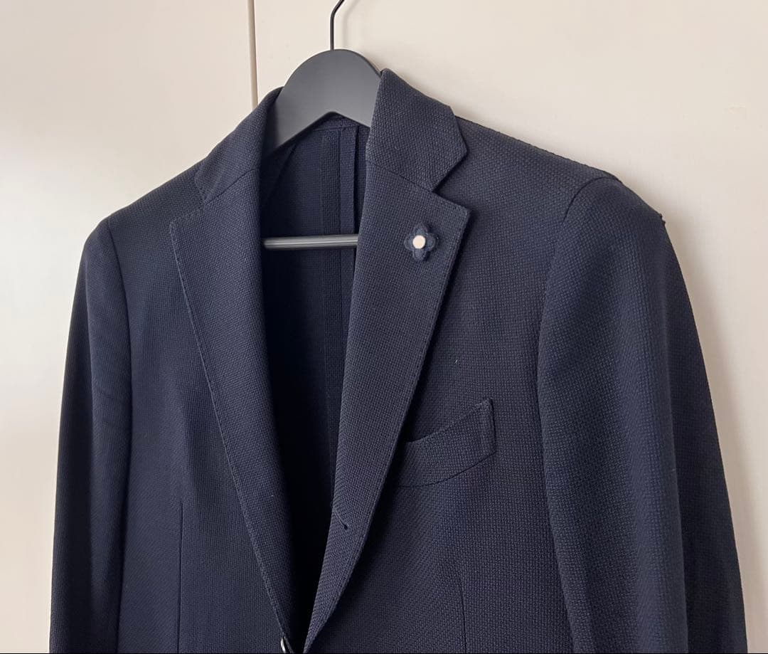 LARDINI ネイビージャケット