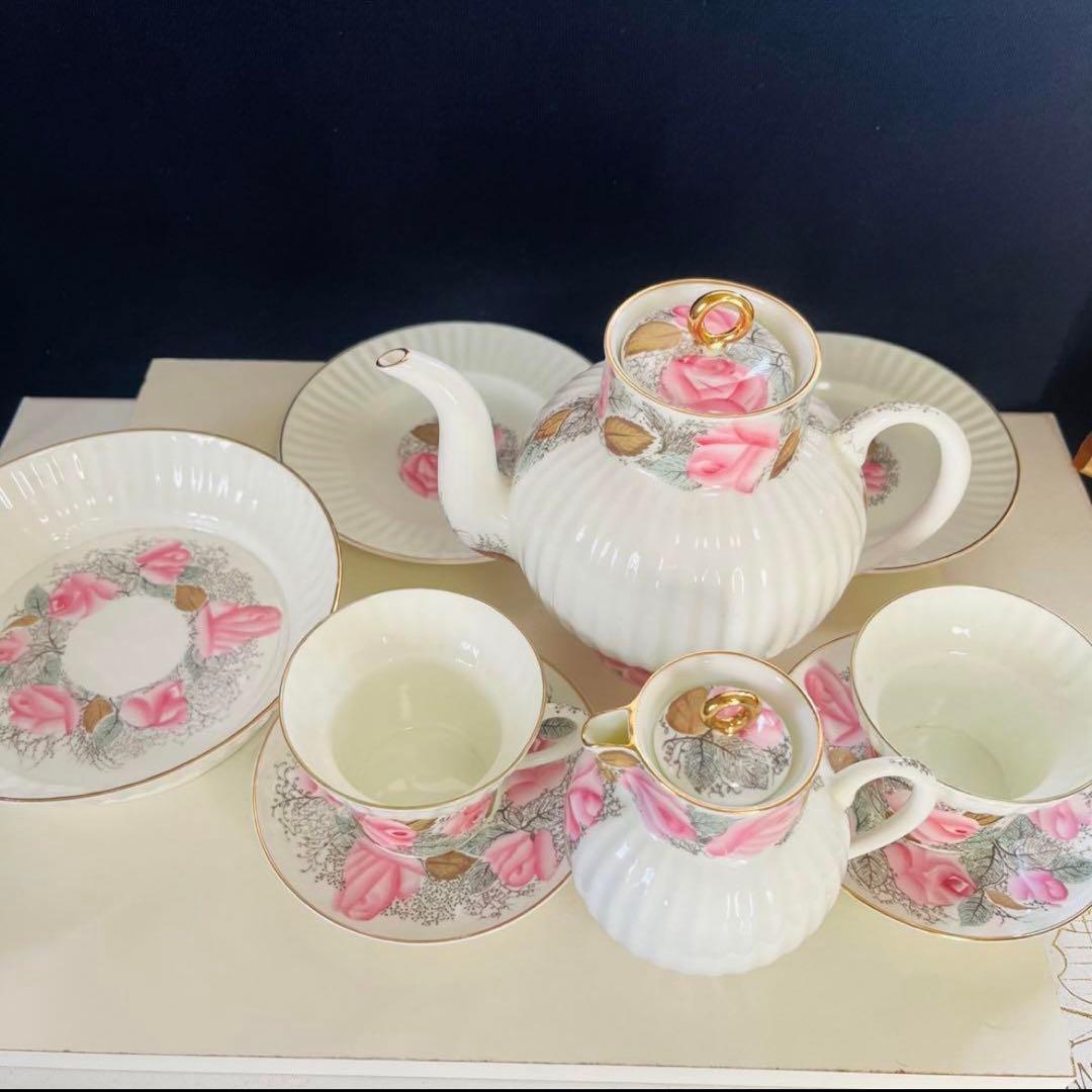 ロモノーソフ  ローズ ファべェルジェ （ファバージェ）　ポット　２人用セット