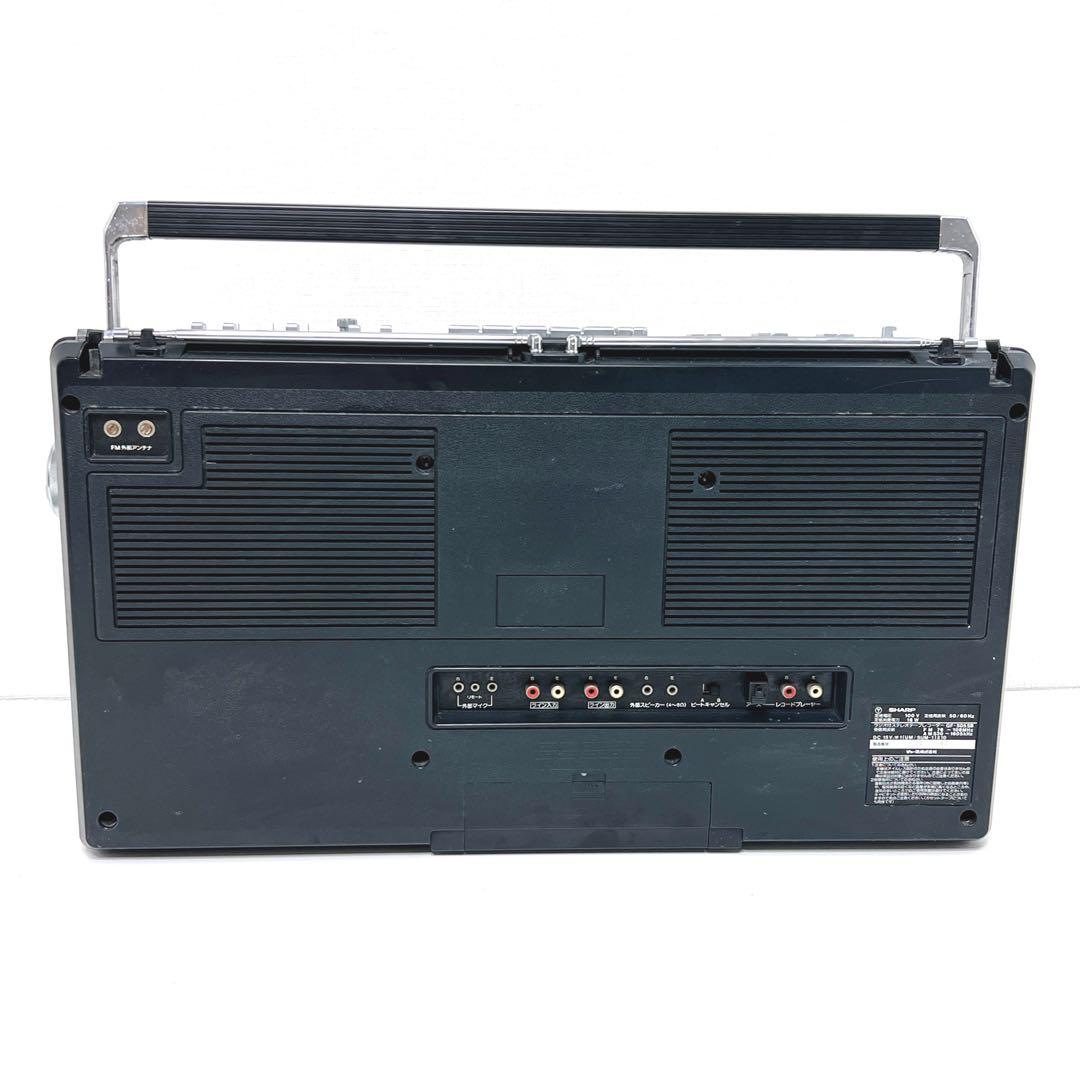 【希少】 SHARP ラジオ付ステレオテープレコーダー GF-505SB
