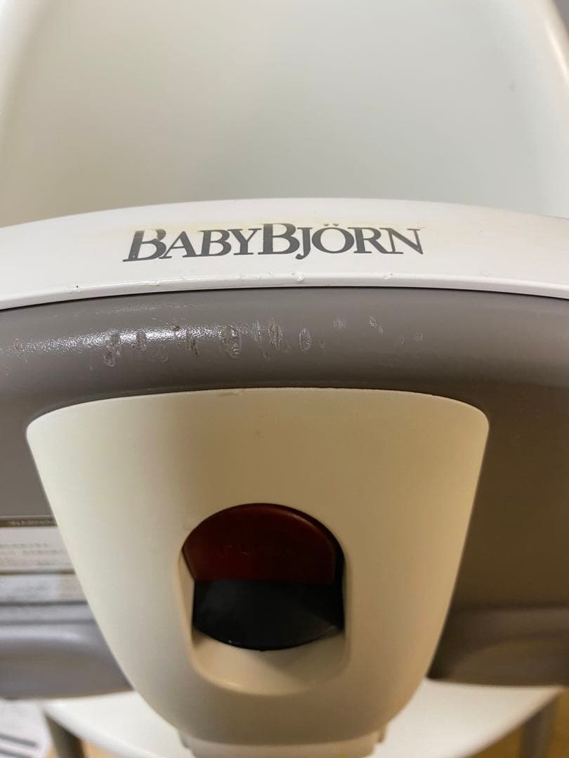 ベビービョルン ハイチェア ベビーチェア ホワイト 説明書付き