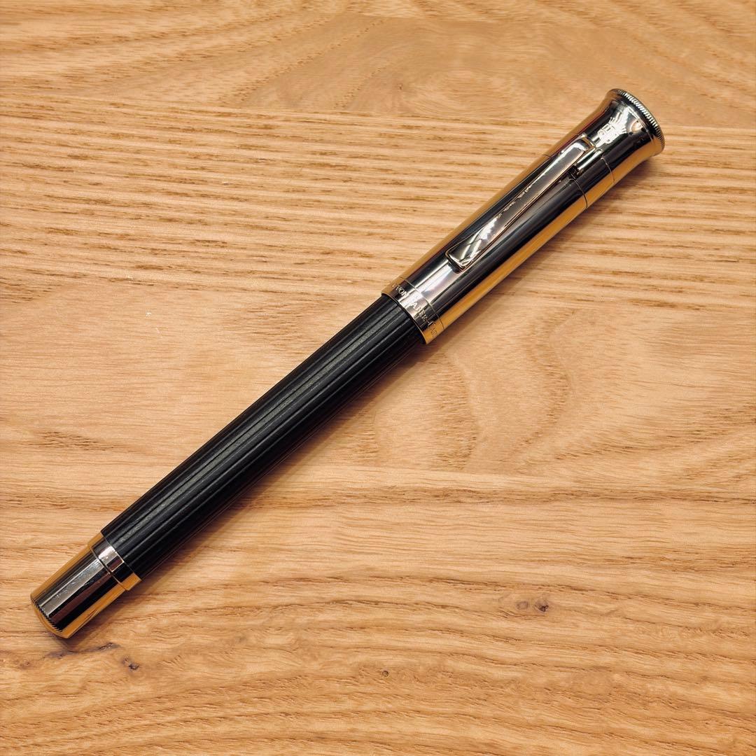 ファーバーカステル 伯爵コレクション エボニー ウッド　ボールペン ローラー