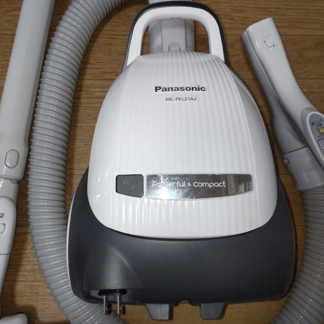Panasonic　電機掃除機　MC-PKL21AJ-W　2020年製紙パック式