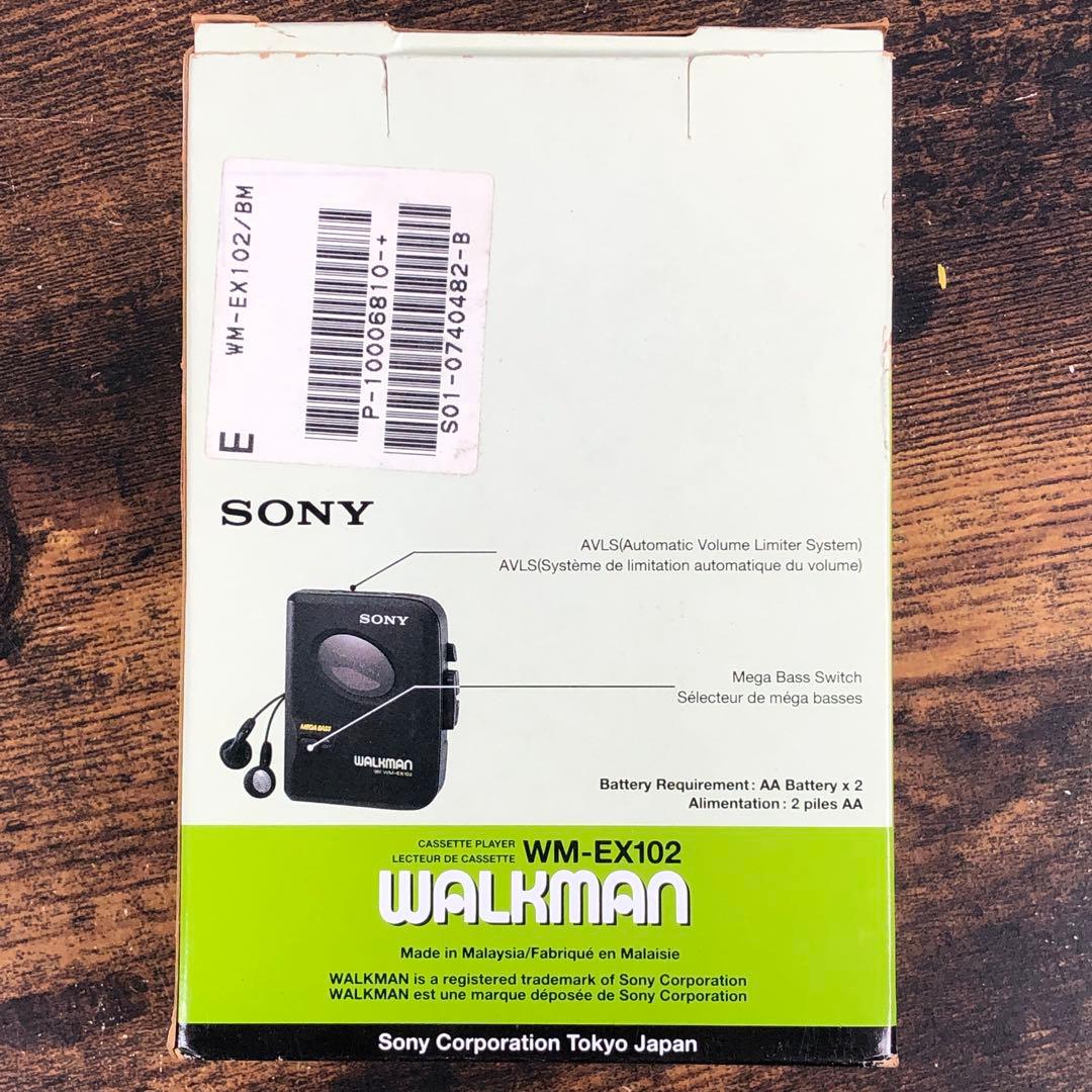 SONY WALKMAN ウォークマン WM-EX102 箱 説明書 レア 希少