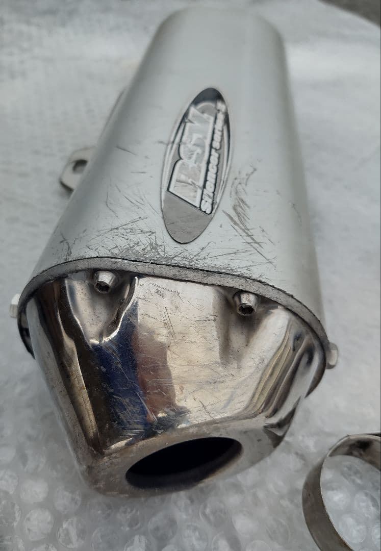 セロー250 BST ステンレス マフラー クランプ付き