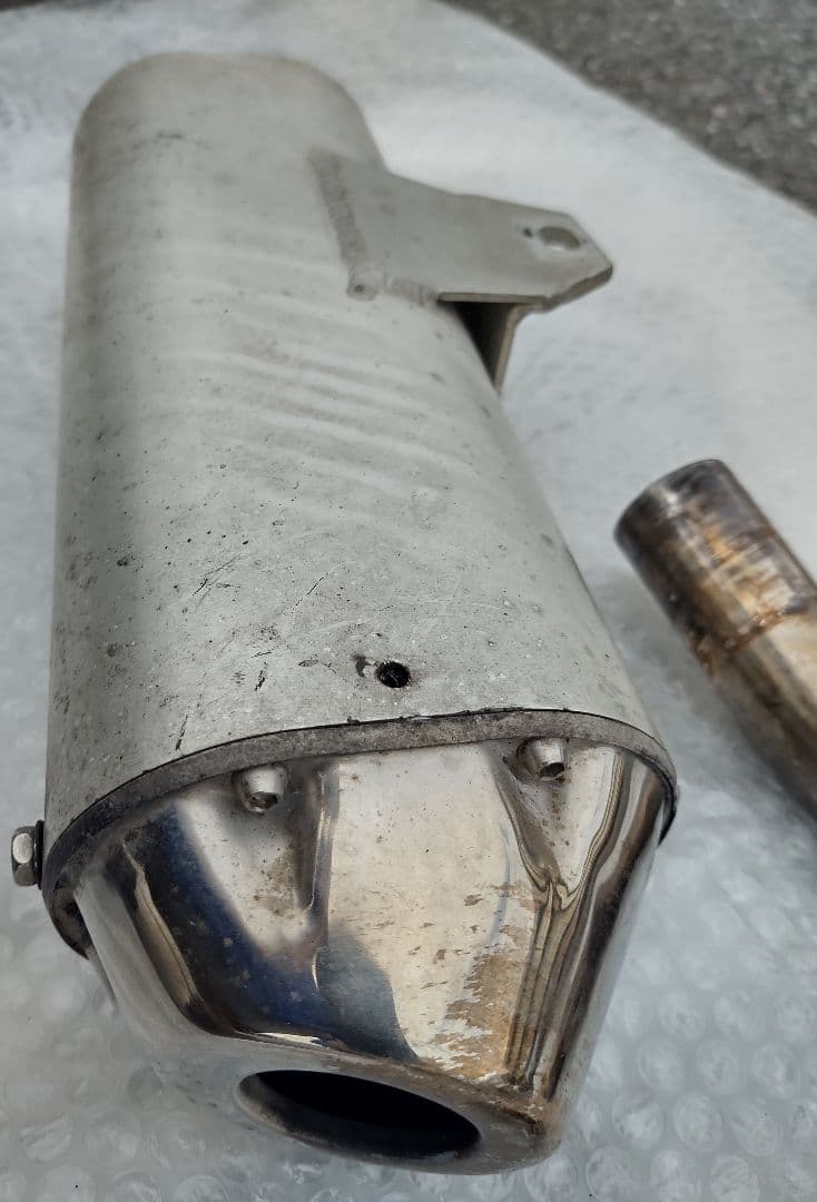 セロー250 BST ステンレス マフラー クランプ付き