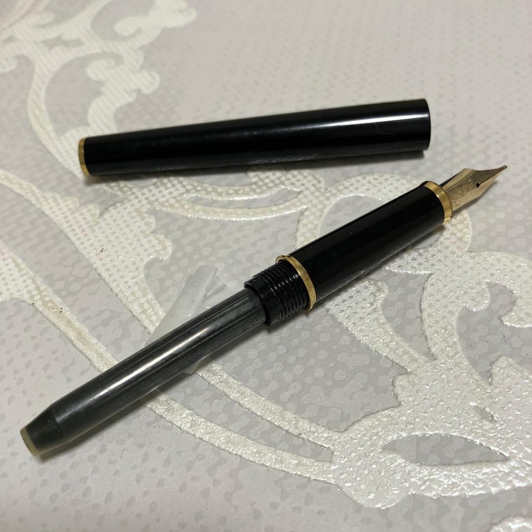 PILOT CUSTOM レトロ万年筆 14K585 M 固めの中字