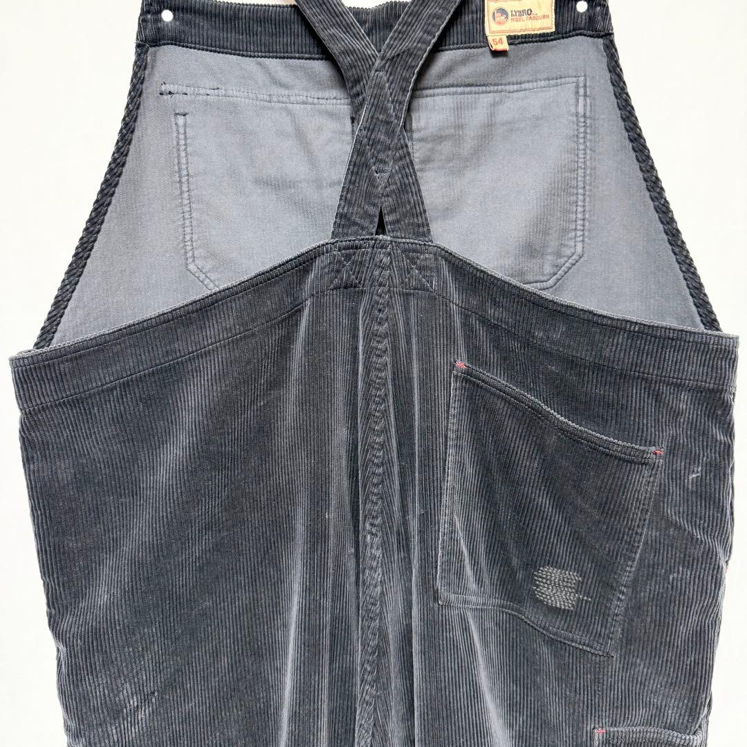 サイズ54！NIGELCABOURN 太畔コーデュロイオーバーオール