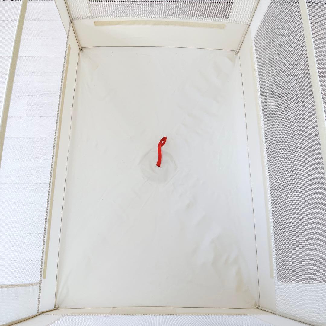 【美品】Aprica アップリカ ココネルエアー　ホワイト　ベビーベッド