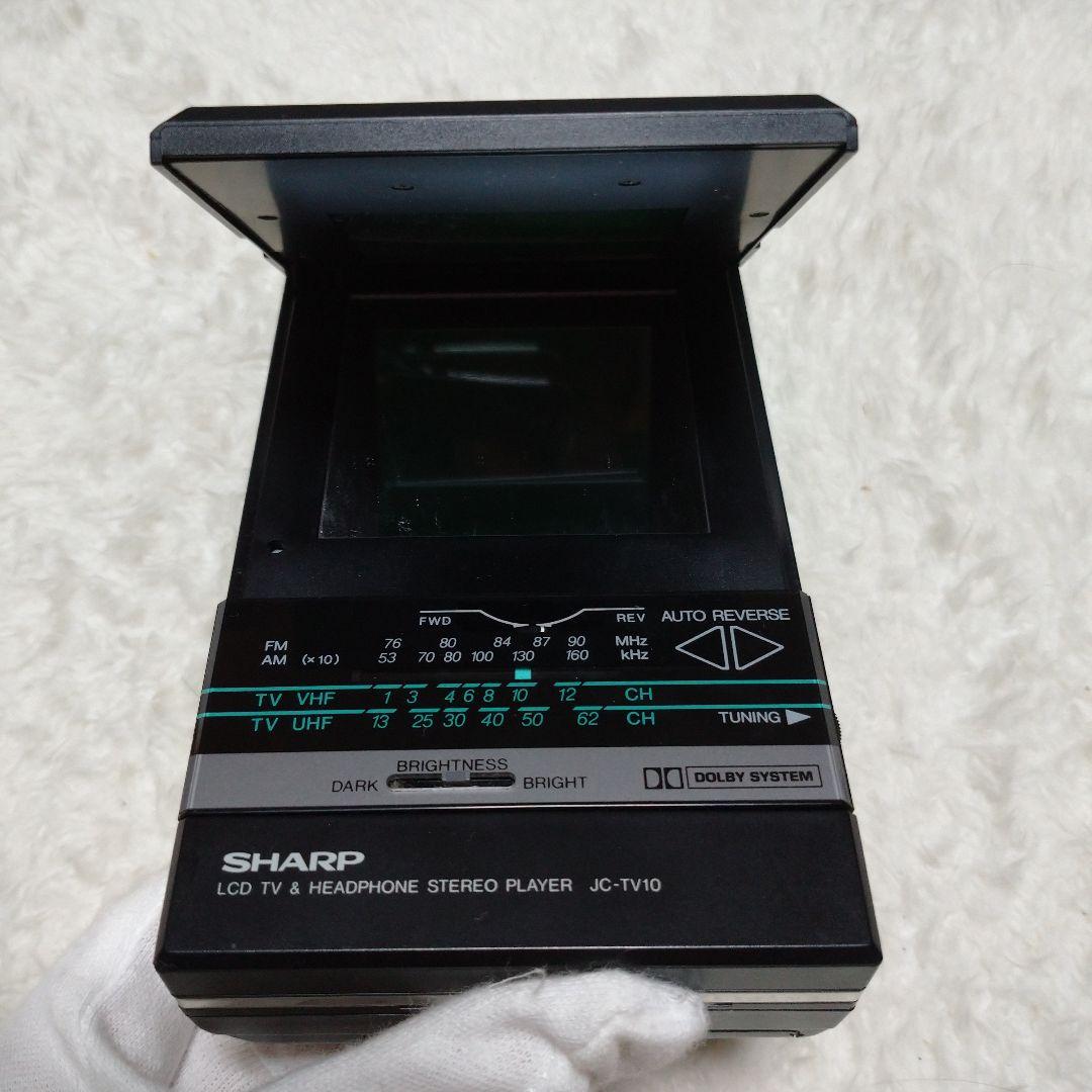 SHARP JC-TV10 LCD TV & カセットプレーヤー