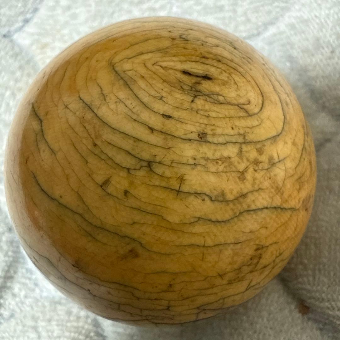 天然素材 ビリヤード球 球 レトロ ボール