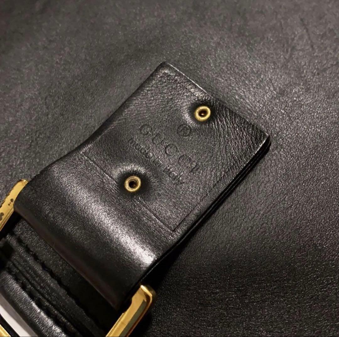 美品　GUCCI グッチ ショルダーバッグ 黒