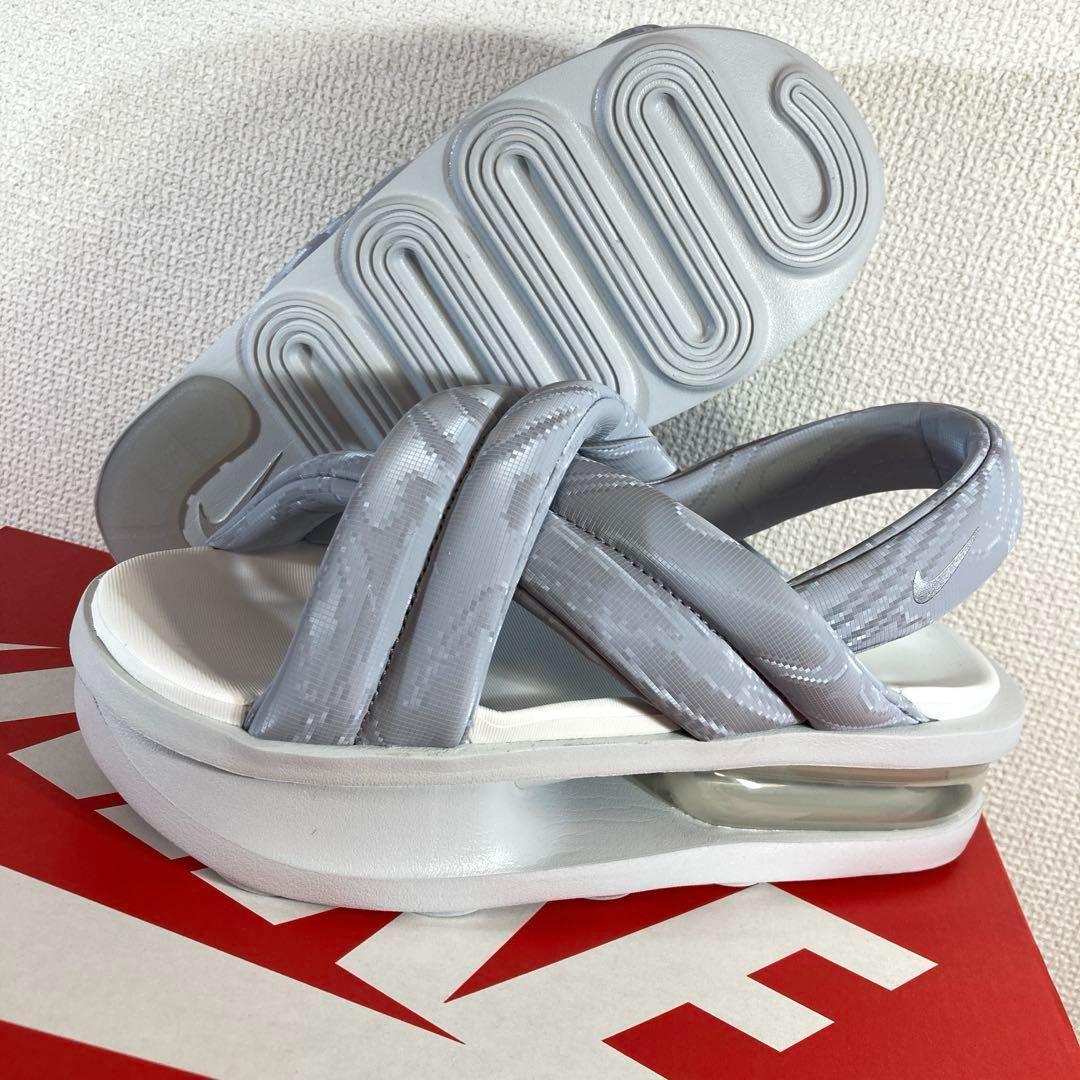 NIKE　ナイキ　エア マックス アイラ　ISLA　23cm グレー サンダル
