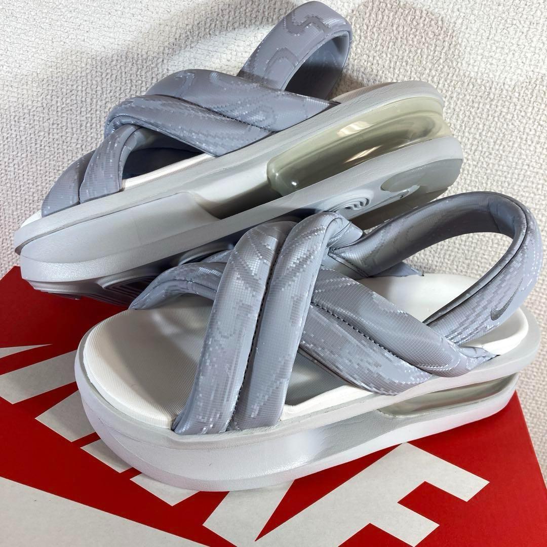 NIKE　ナイキ　エア マックス アイラ　ISLA　23cm グレー サンダル