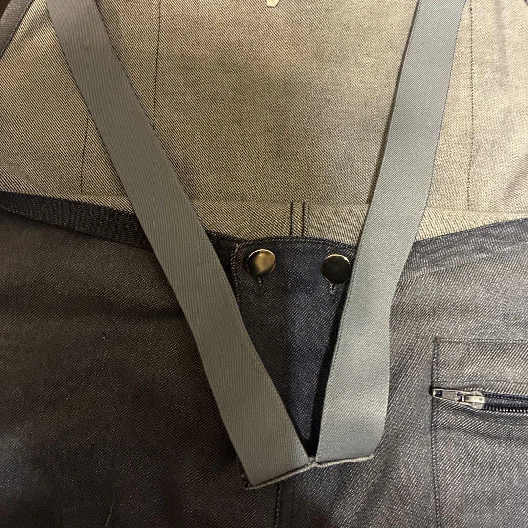 ボロの美学ユーロモールスキン鬼フェードオーバーオール