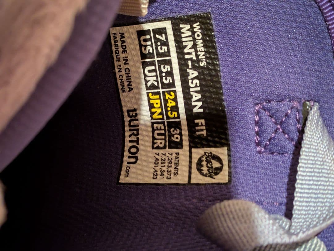 BURTON スノーボード ブーツ MINT-ASIAN FIT