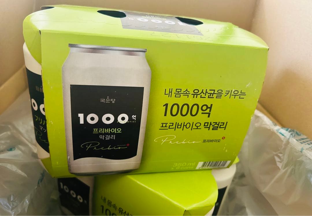 乳酸菌1000億プリバイオマッコリ２４本セット
