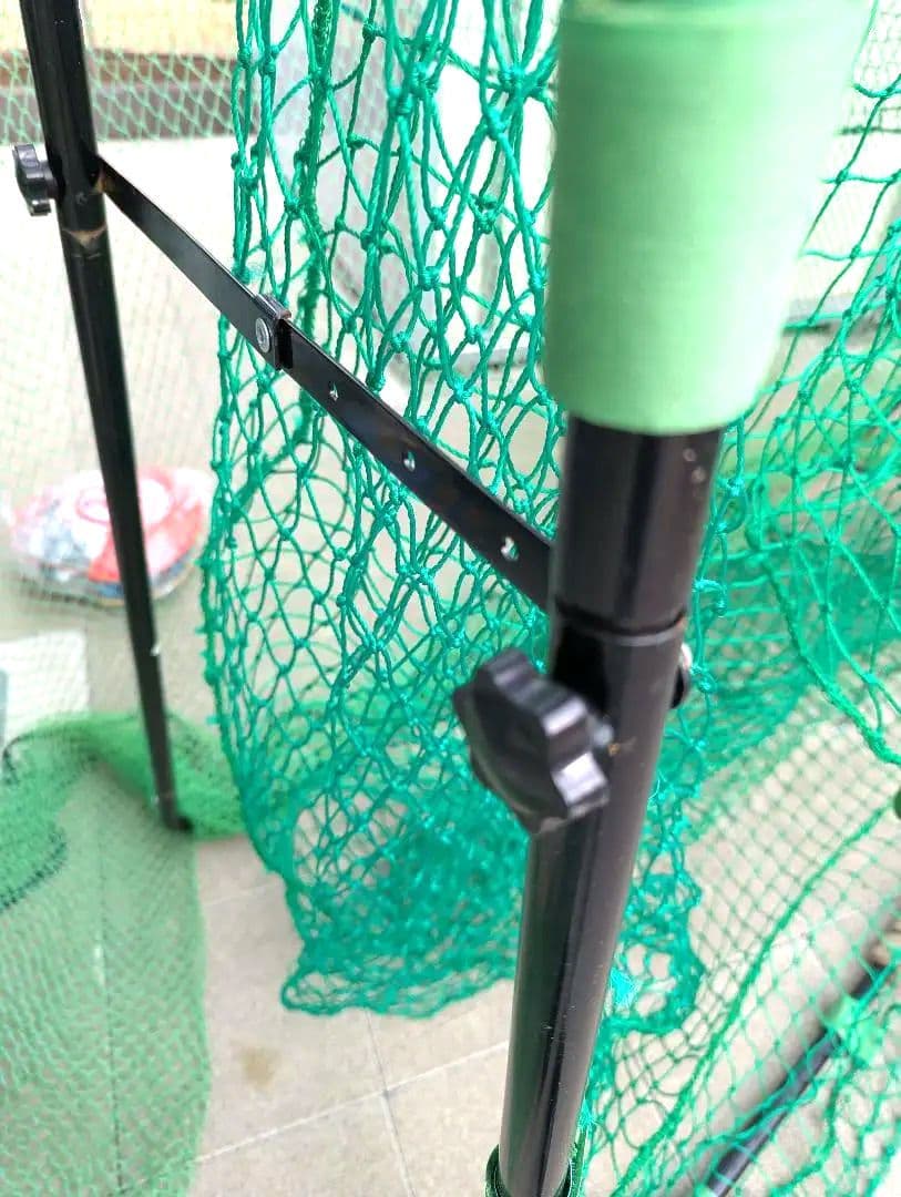 バッティングネットと周辺ネット3枚と 円形ターゲット