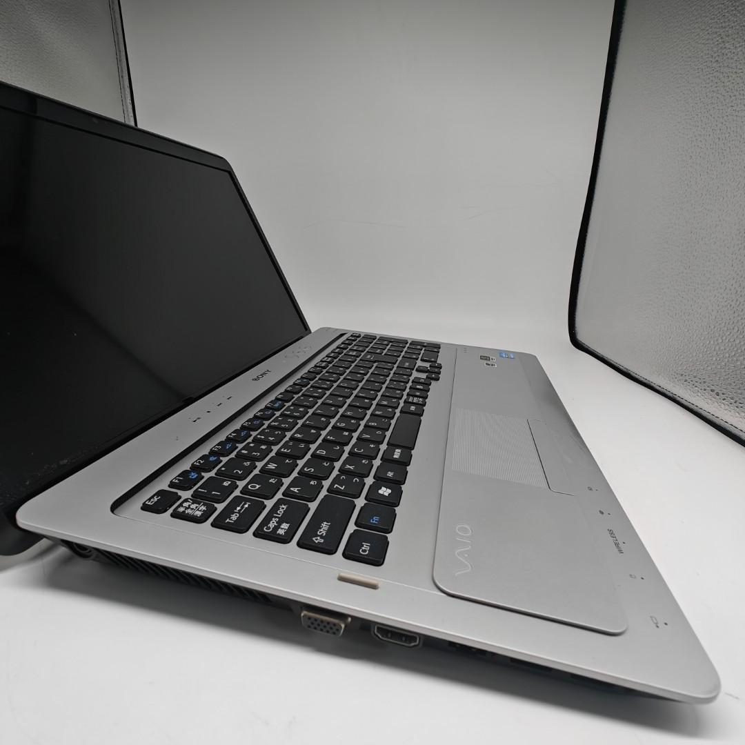 【VAIO】高性能i7 SSD256GB 16GB シルバー 大型ノートPC