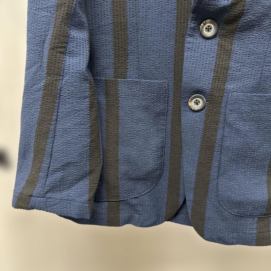 ウノピュウノウグァーレトレ テーラードジャケットズボン　太ストライプ Y260