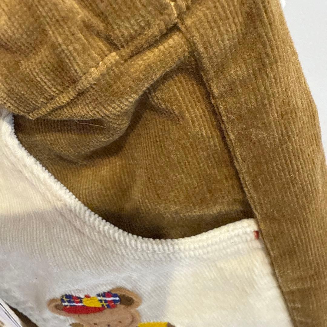 【美品】ミキハウスベア　コーデュロイパンツ　長ズボン 100 秋冬