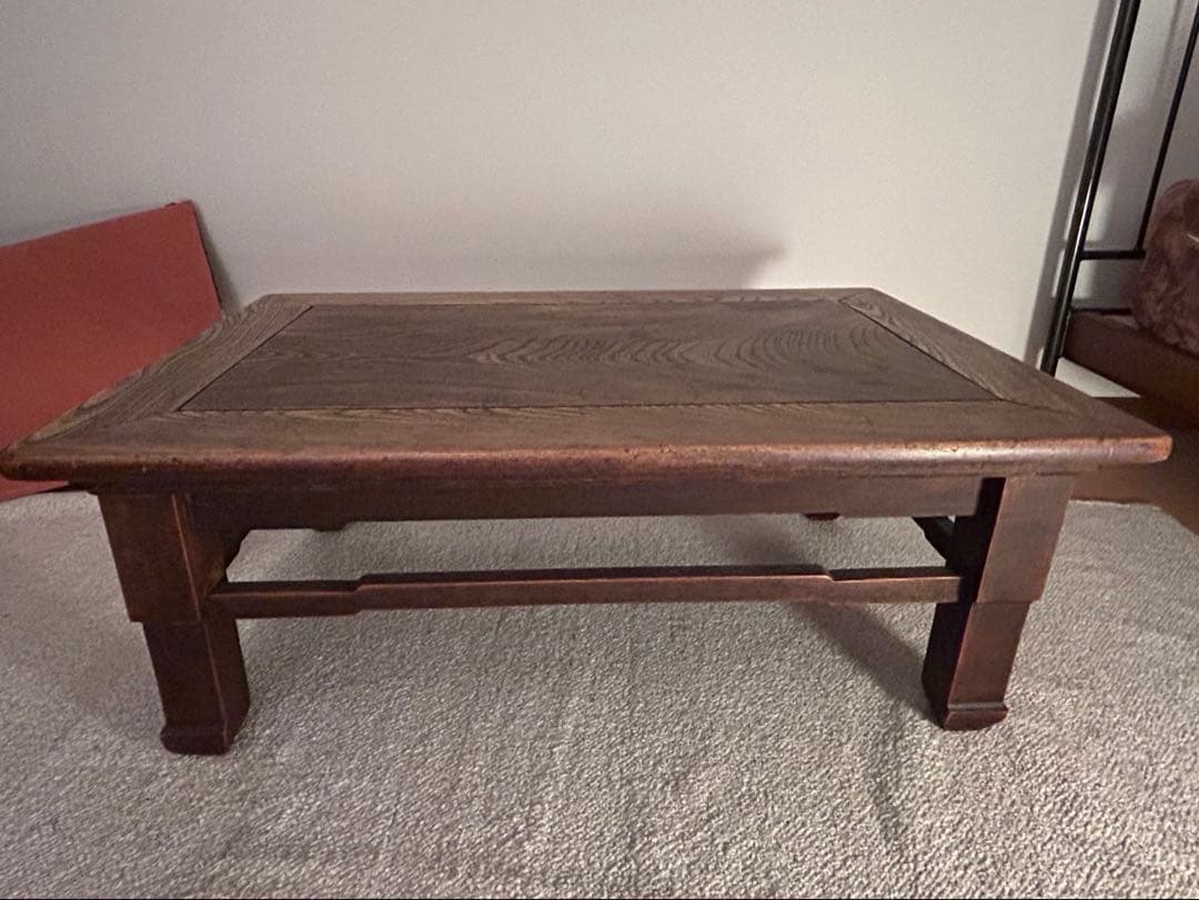 ケヤキ　木製　テーブル