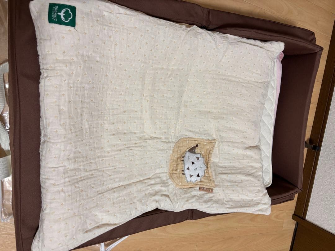 T*U様 【超美品】おまけ有 ファルスカ オーガニックコットン コンパクトベッド