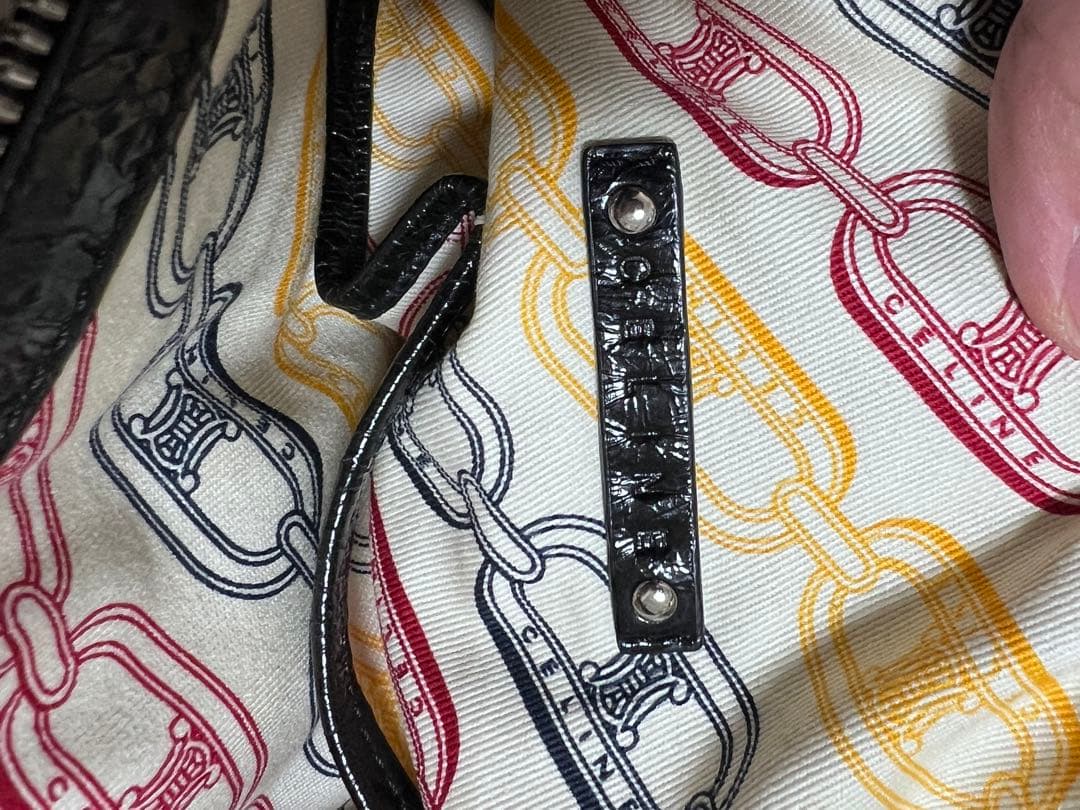 CELINEマカダムレザーバッグ