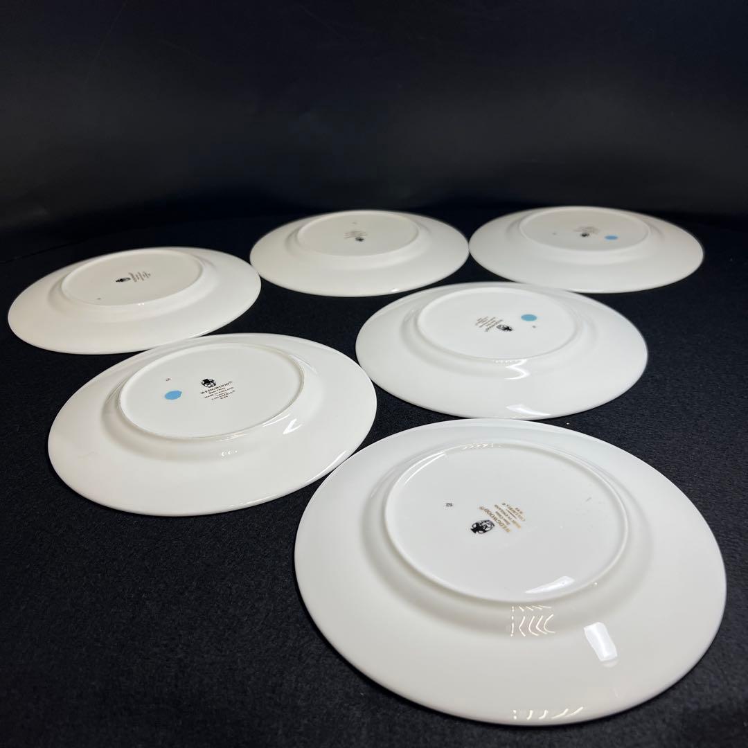 ウェッジウッド最高級シリーズ　コロンビアパウダールビー　デザートプレート6枚