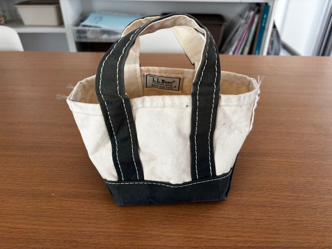 LLBean デラックス　ミニ　バキバキ　トートバッグ　80s
