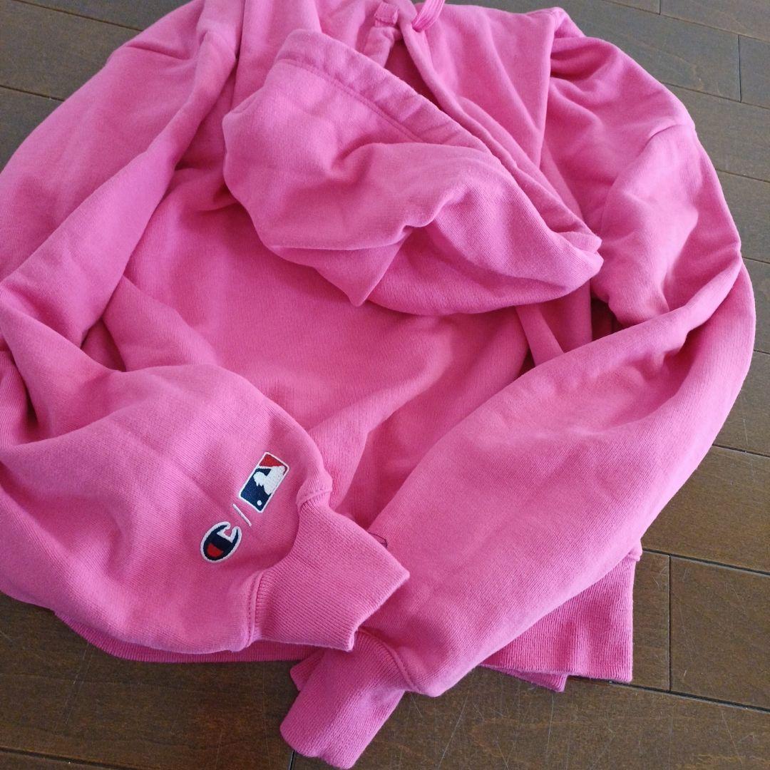 ドジャース　LA　チャンピオン　ロサンゼルス　トレーナー　フード付パーカー　限定