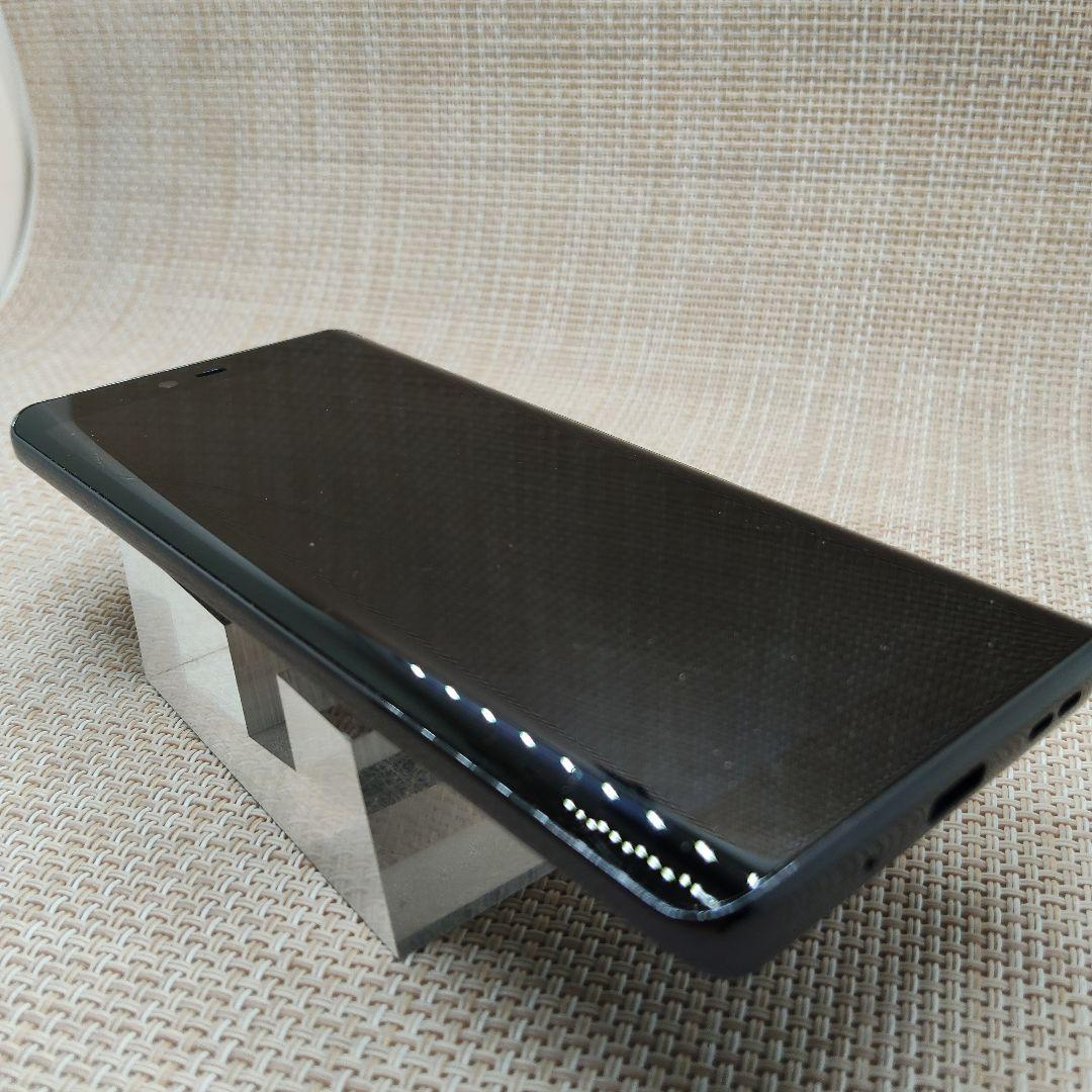 ①②ゆ Hand 5G P780 黒128GB SIMフリー　割れあり