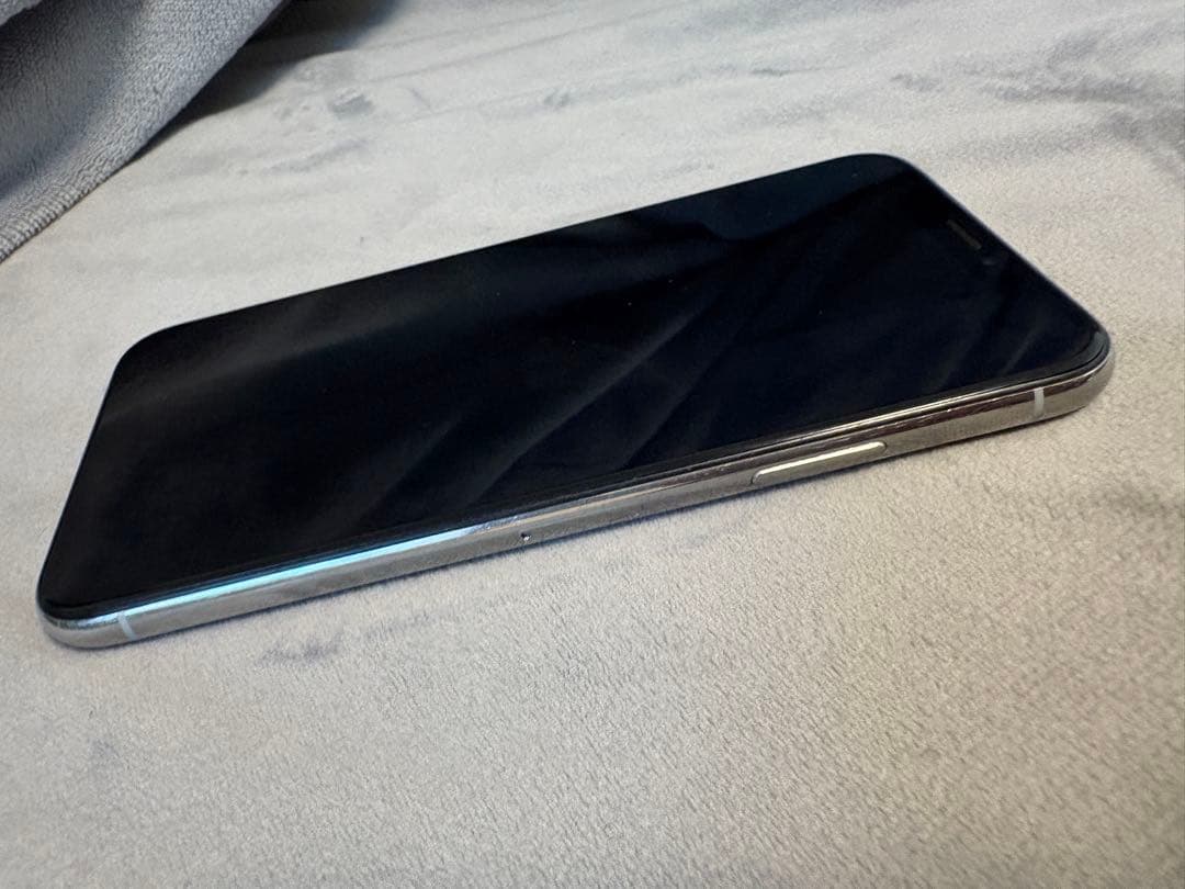 美品 iPhoneX 256GB シルバー SIMフリー