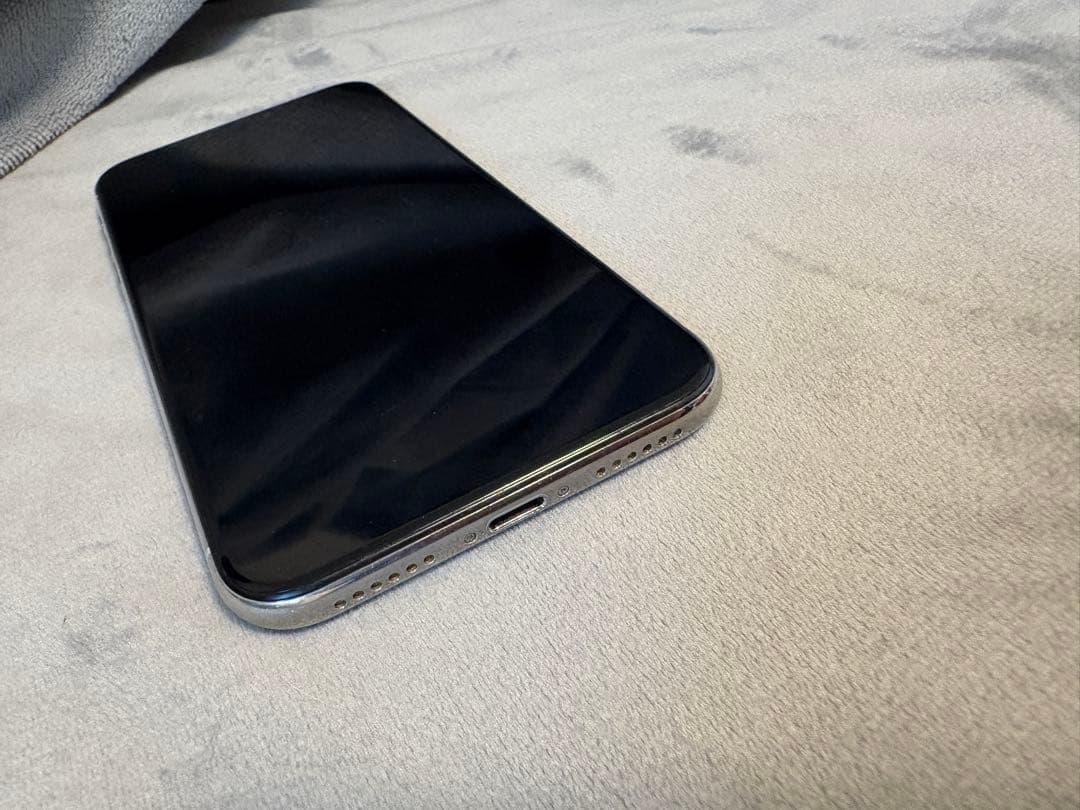 美品 iPhoneX 256GB シルバー SIMフリー