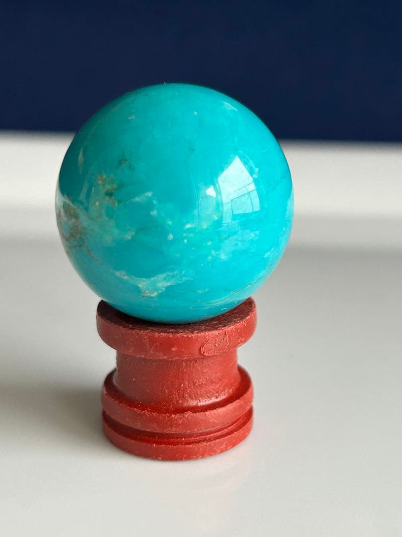 ✨超希少✨ターコイズ　トルコ石　丸玉　30㎜　スフィア