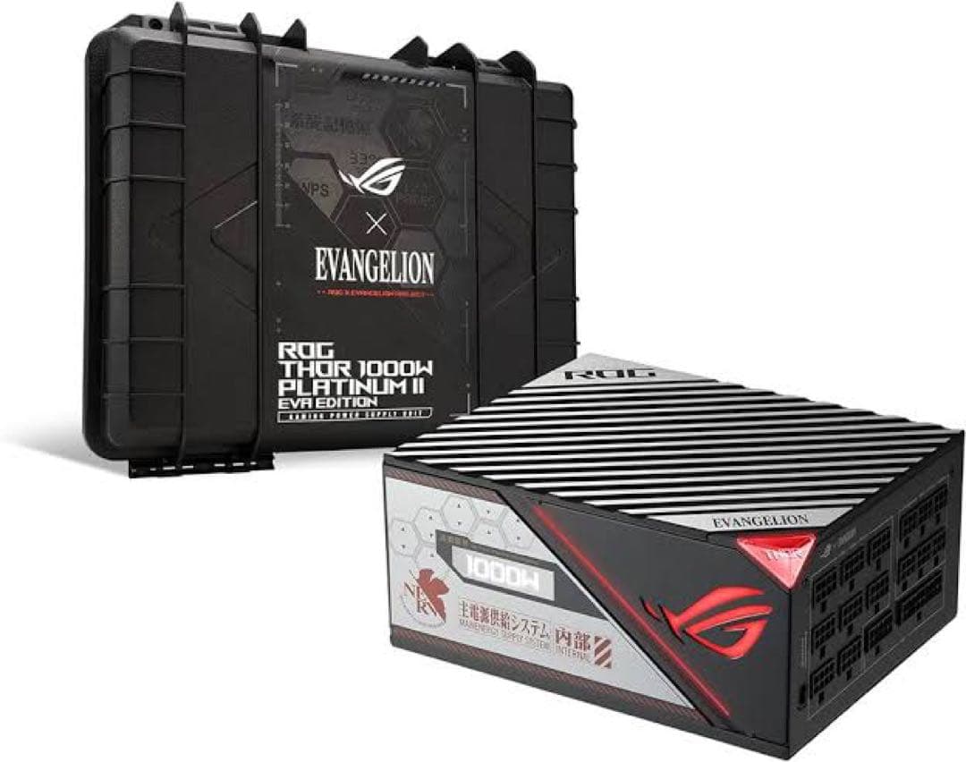 ASUS エヴァンゲリオンコラボ 1000w 電源ユニット LAMBDA++認証