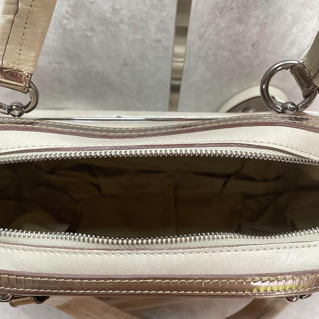 MaxMara SPORTMAX ♡ 牛革 2WAYバッグ 定価117600円