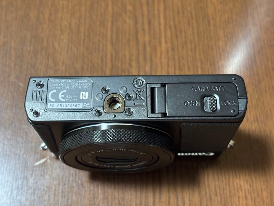 Canon PowerShot G9X Mark II ブラック 動作確認済み