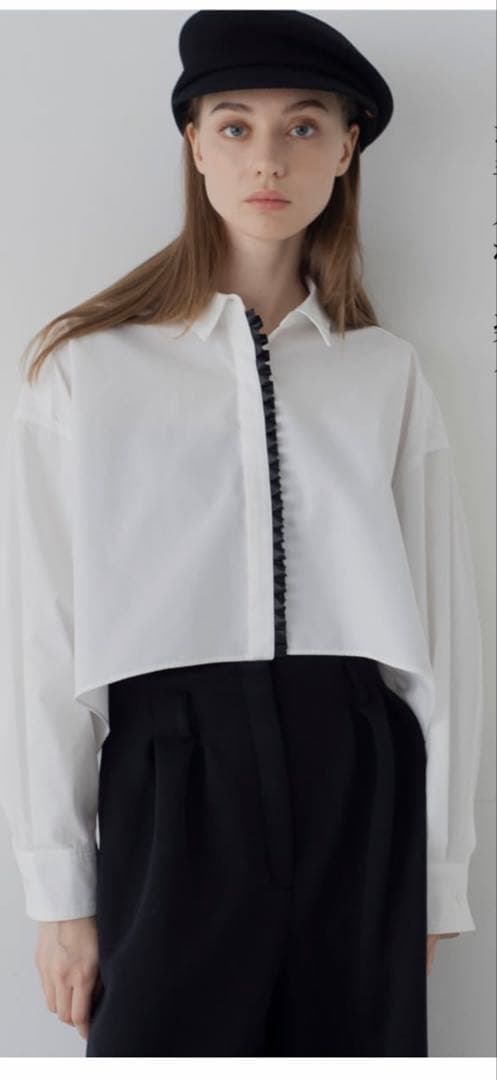 maison de Dolce クロップドシャツ